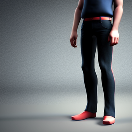 肌触りが良い綿素材のパンツ